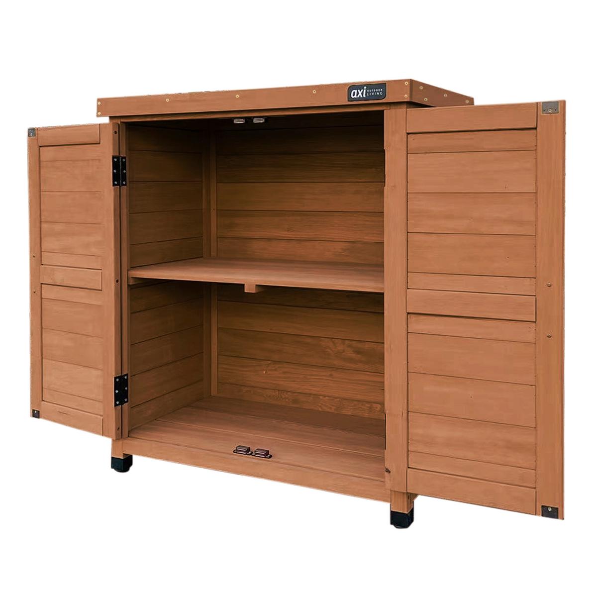 Geräteschrank L: 80 B: 45 H:93 - Braun, MODERN, Holz (80/45/93cm)
