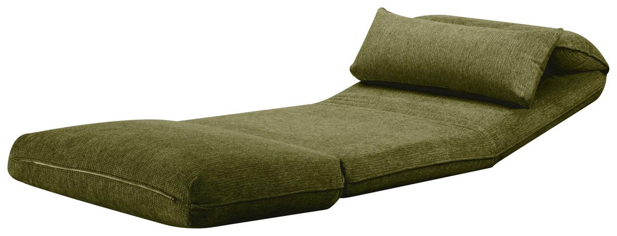 Schlafsessel Verve Olivgrün B: 78 cm - Olivgrün, Design, Textil/Metall (78/72/85cm) - Livetastic