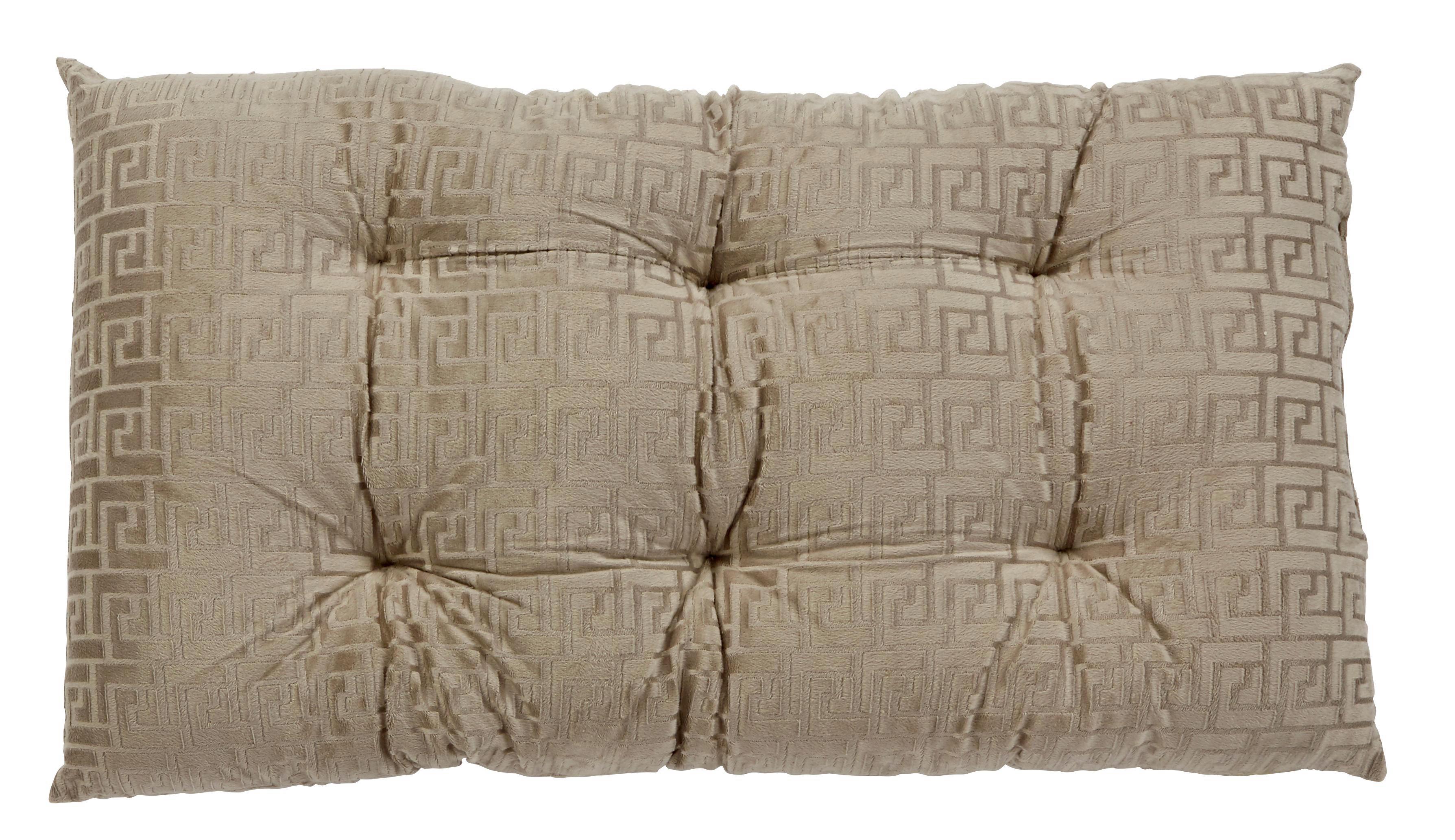 Padlópárna Mäander - Taupe, modern, Textil (65/100cm) - Luca Bessoni