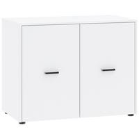 Unterbauschrank Kivo Weiß, B: 90 cm - Weiß, Basics, Holzwerkstoff (90/69,8/52,1cm)