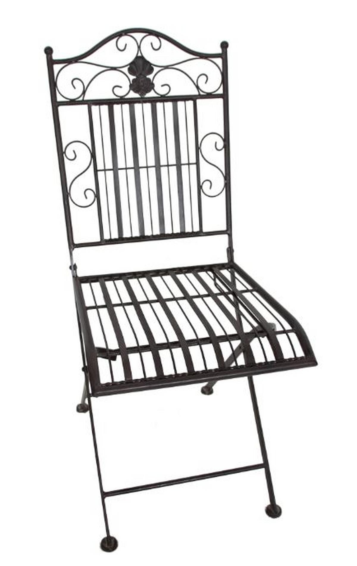 Balkonmöbel Set Mangan Metall - Rostfarben, Basics, Metall (40/92/39cm) - Gardenson