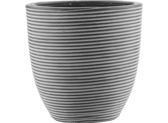 Kvetináč Marlene - M - čierna, Štýlový, plast (21/21cm) - Mömax modern living Kvetináč Marlene - M - čierna, Štýlový, plast (21/21cm) - Mömax modern living