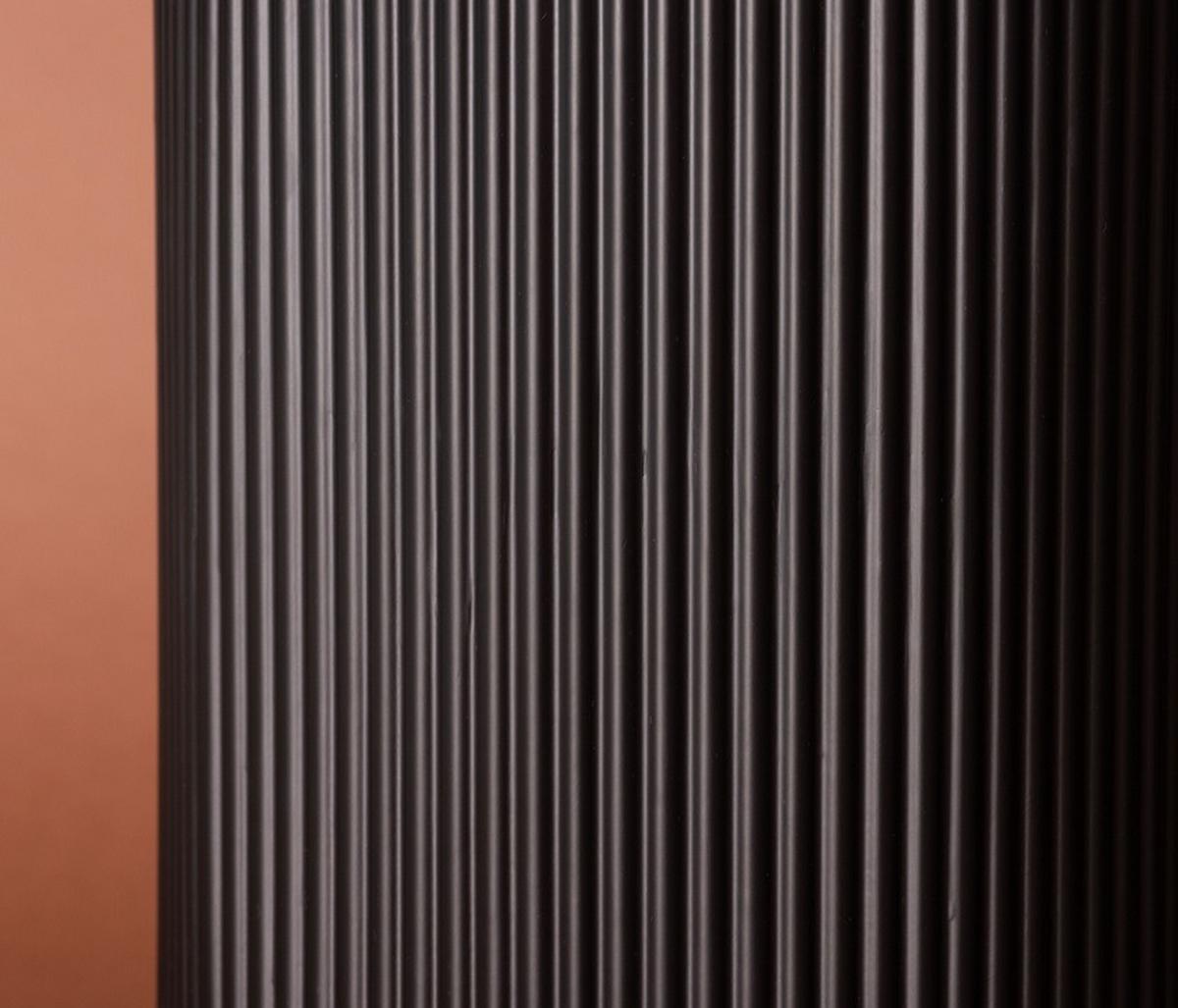 Beistelltisch Lenox - Schwarz, Design, Holzwerkstoff (30,5/30,5/50cm) - Livetastic