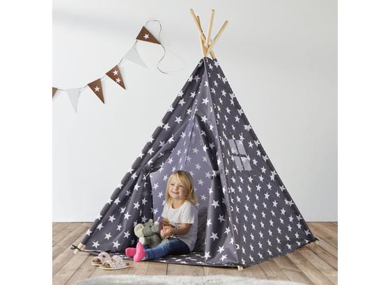 Hrací Stan Mariano - sivá, Moderný, umelá hmota/drevo (125/154/125cm) - Modern Living Hrací Stan Mariano - sivá, Moderný, umelá hmota/drevo (125/154/125cm) - Modern Living