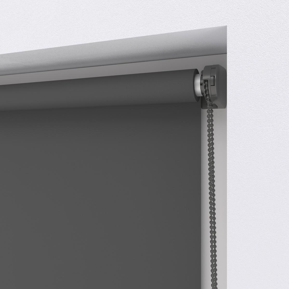 Verdunkelungsrollo 90x150 cm mit Kettenzug - Anthrazit, Basics, Kunststoff (90/150cm)