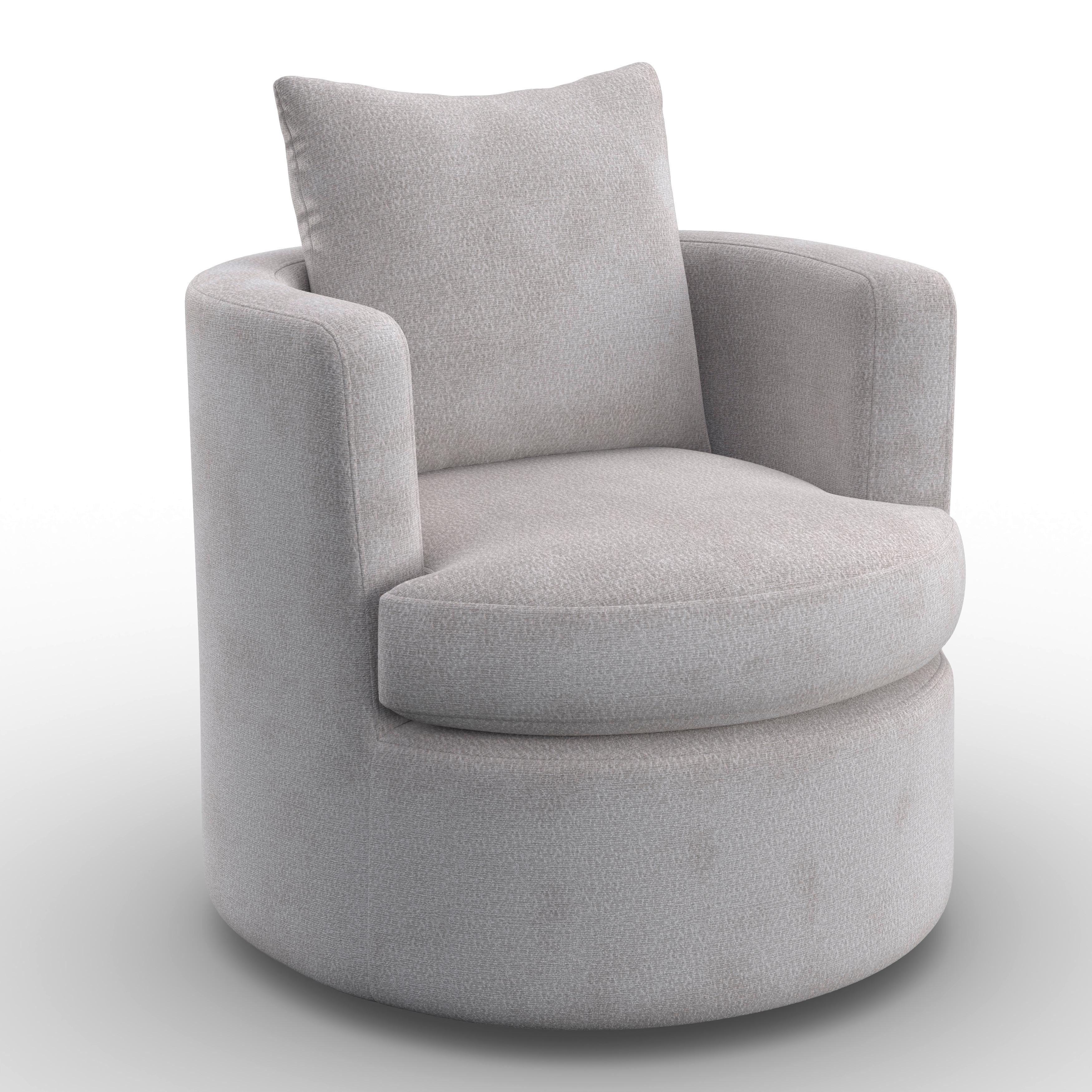 Relaxačné kreslo MARIETA, sivobéžová ženilka, max.140 kg - čierna/sivobéžová, Modern, kov/drevo (77/81/77cm) - Bessagi Home