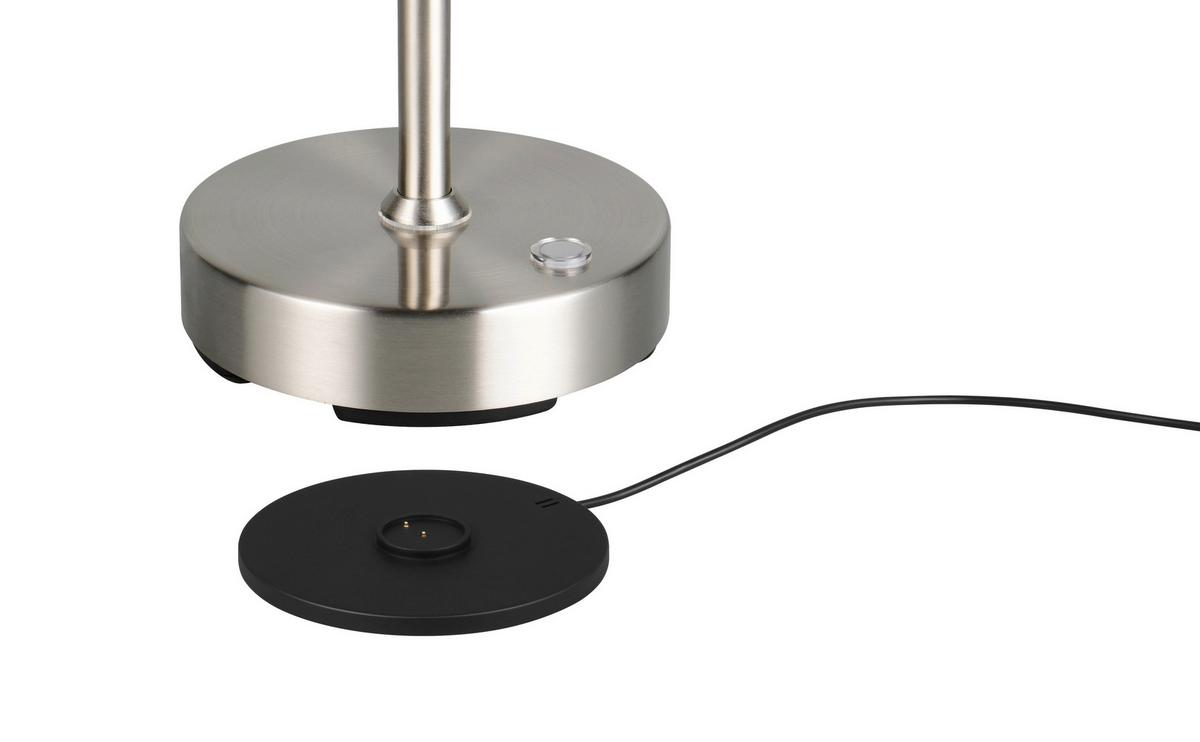 Akku-tischleuchte R54561107 Moreno - Nickelfarben, KONVENTIONELL, Metall (45/14/36cm)