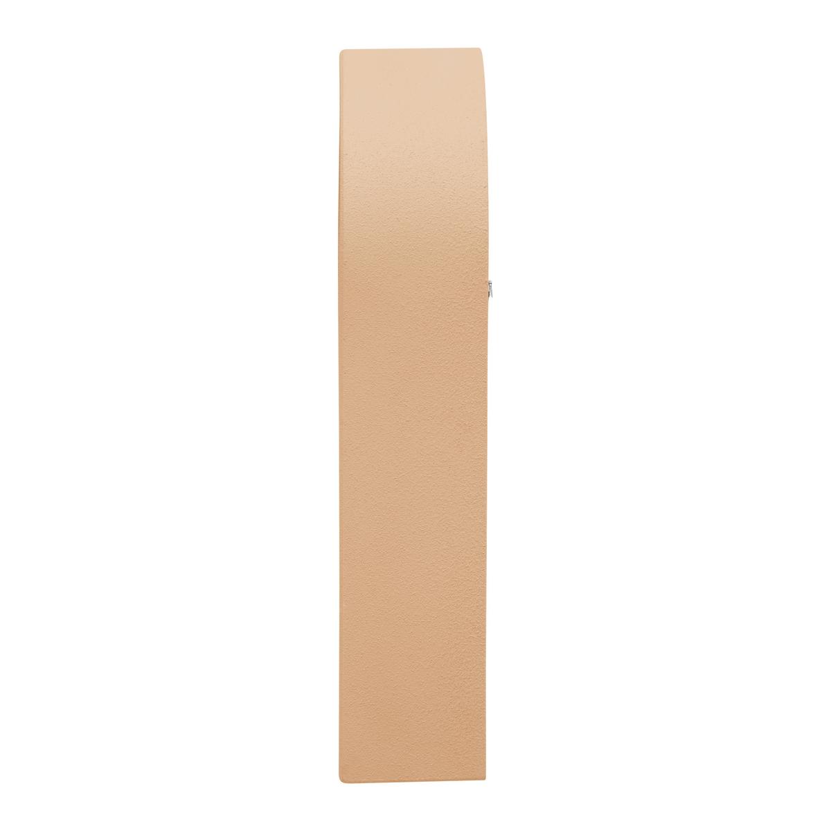 Nástenný regál WILMA - hnedá, Lifestyle, kompozitné drevo (40/48/10cm) - Premium Living