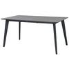 Esstisch Alvaro - Schwarz/Grau, LIFESTYLE, Holzwerkstoff/Metall (180/220/75/100cm) - MID.YOU