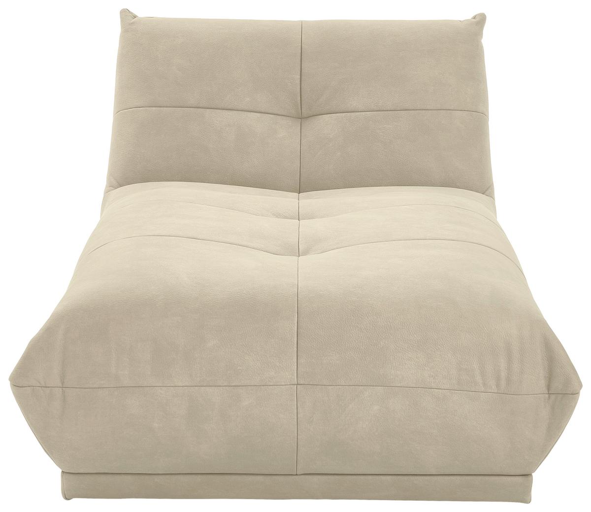 Modul Sofa Giselle 2er Sofa B: 105 Cm Creme - Creme, Trend, Textil (105/80/185cm) - Livetastic