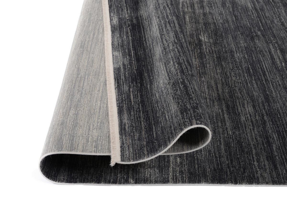 Webteppich Brest Grau/Dunkelgrau 80x150 cm - Dunkelgrau/Grau, Design, Textil (80/150cm) - Dieter Knoll