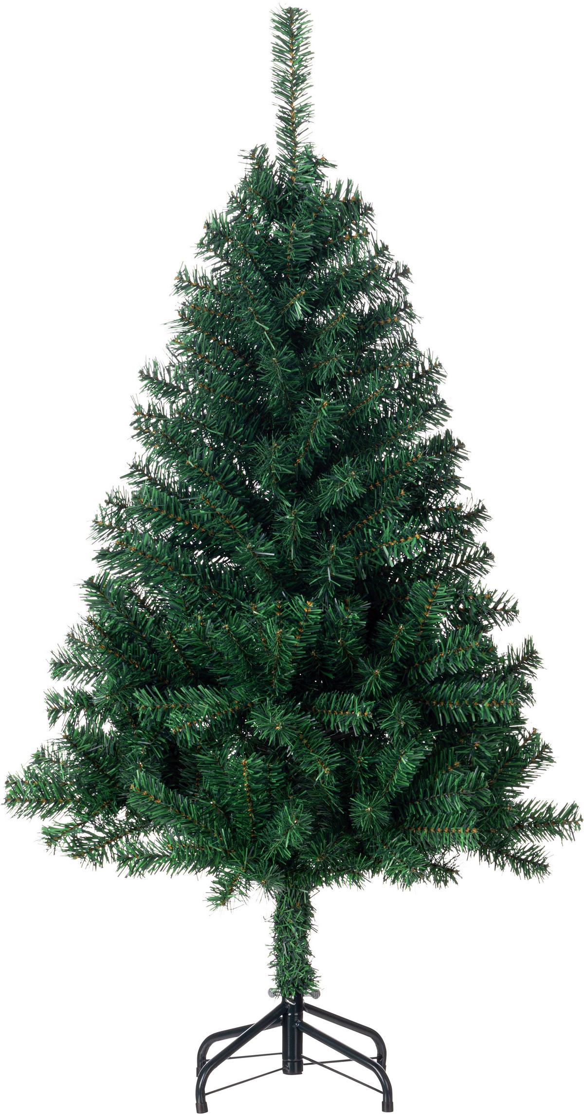 WEIHNACHTSBAUM Elisa - Grün, KONVENTIONELL, Kunststoff/Metall (120cm) - Luca Bessoni