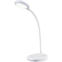LED lampa na písací stôl Luli V: 43cm, 4 Watt - biela, Lifestyle, plast (12/43cm) - Mömax
