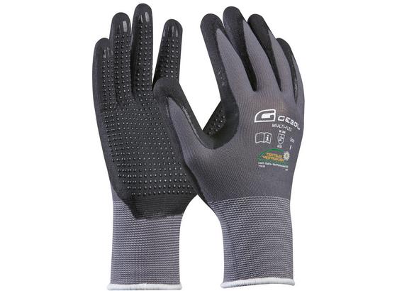 Arbeitshandschuhe Gr. 10 - Schwarz/Grau, KONVENTIONELL, Textil (22cm) - Gebol Arbeitshandschuhe Gr. 10 - Schwarz/Grau, KONVENTIONELL, Textil (22cm) - Gebol