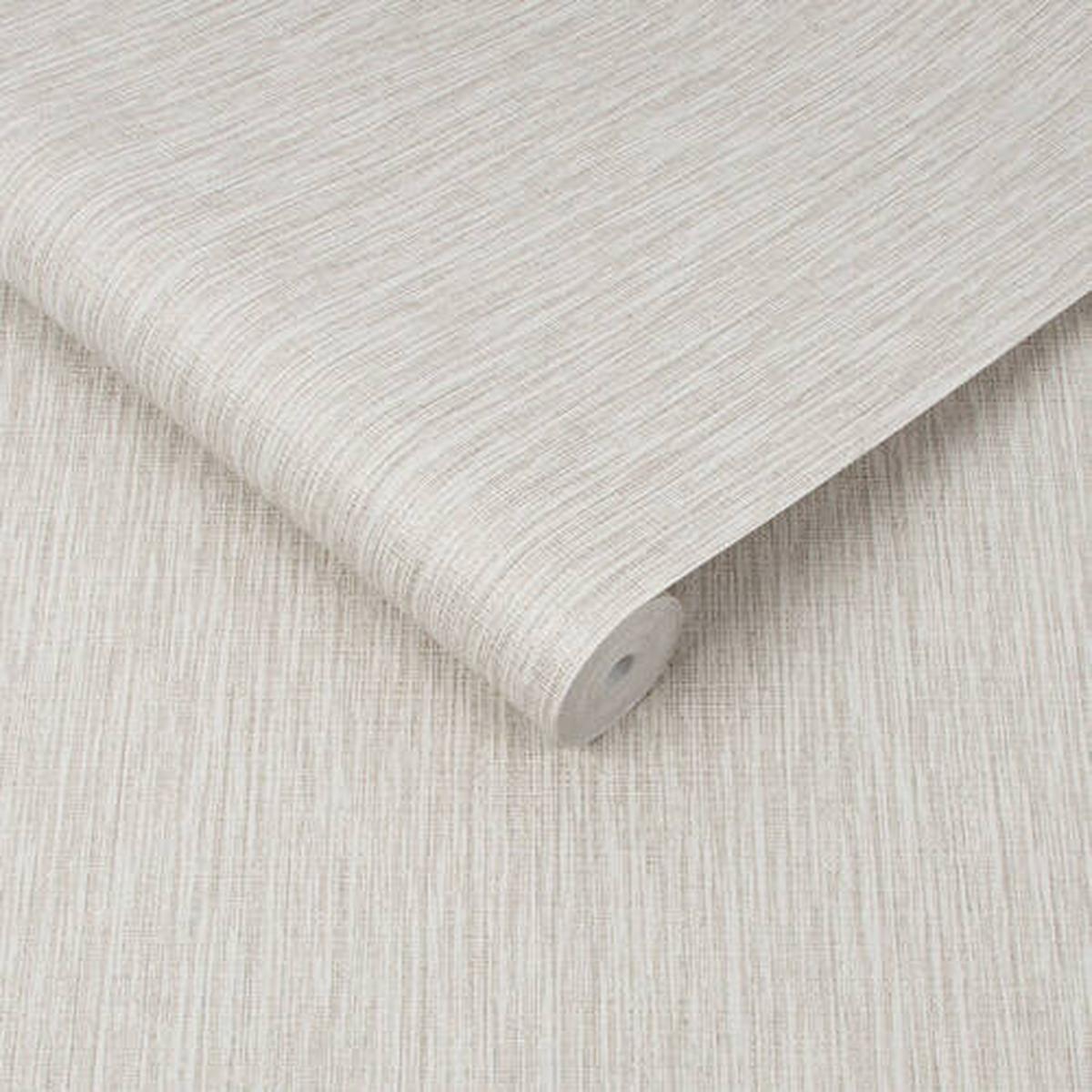 Vliestapete 111293 - Taupe, Basics, Papier/Kunststoff (52/1000cm)