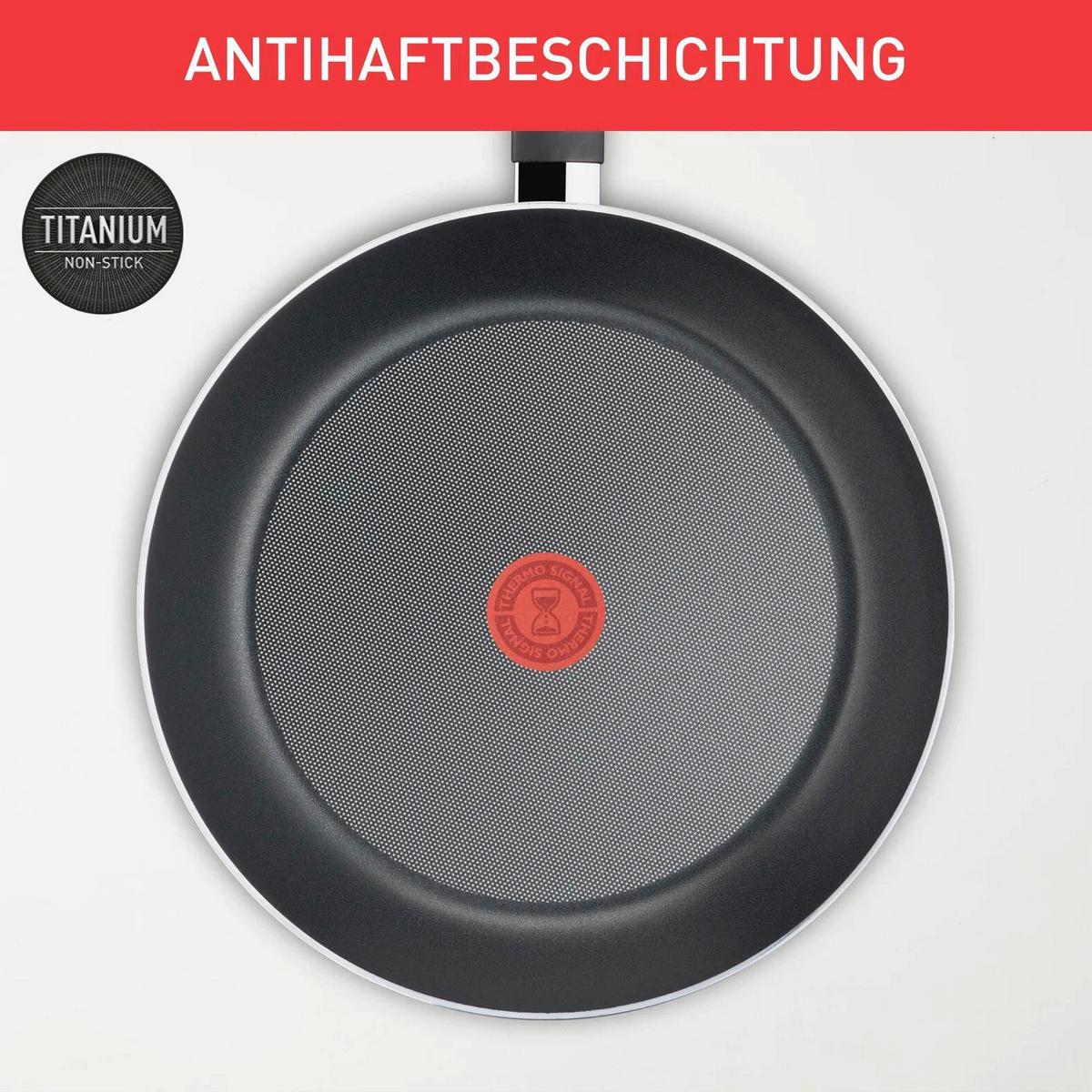 PFANNENSET SIMPLE COOK - Schwarz, Basics, Metall