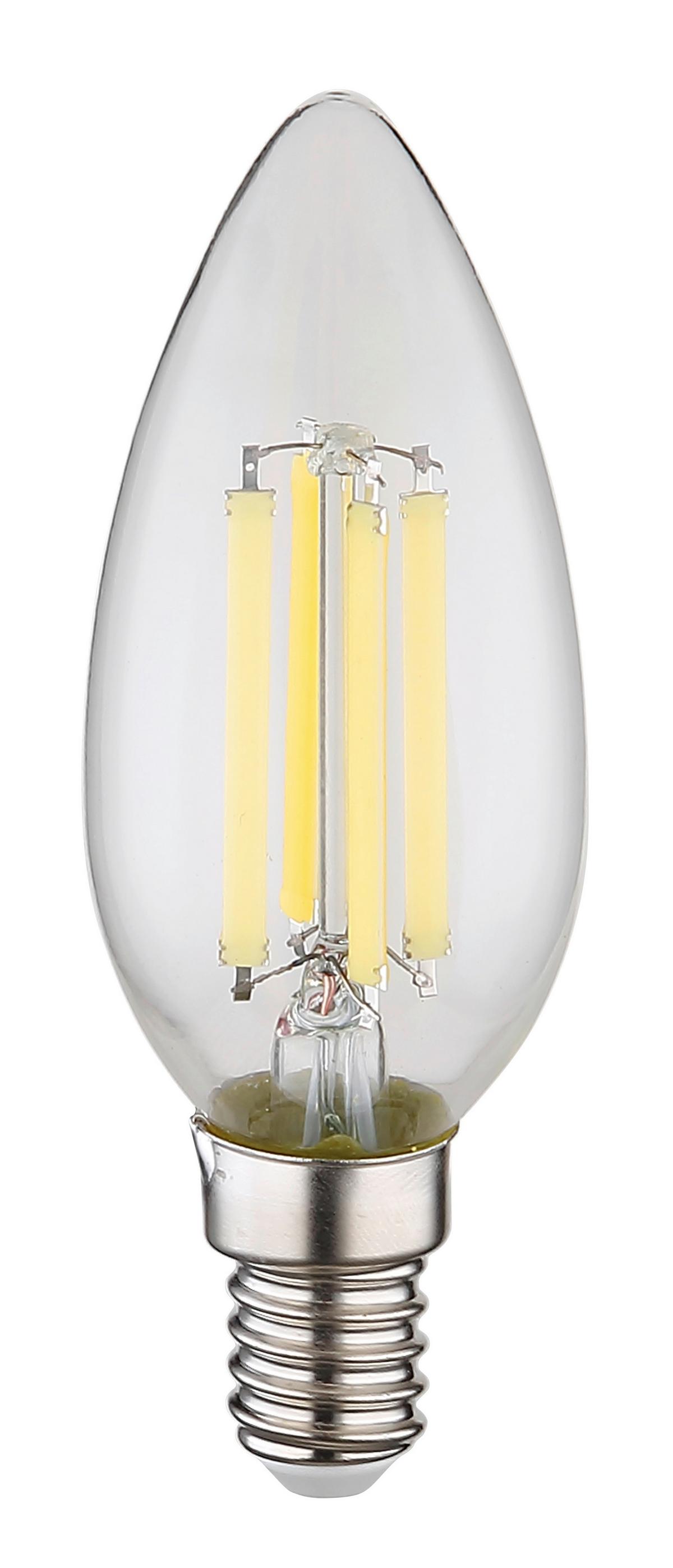 LED ŽIAROVKA 10577CK - číra, kov/sklo (3,5/9,8cm) - Globo
