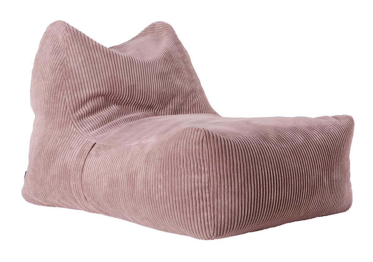 Sitzsack Rosa B: 83cm - Rosa, Trend, Textil (83/70/120cm) - Livetastic
