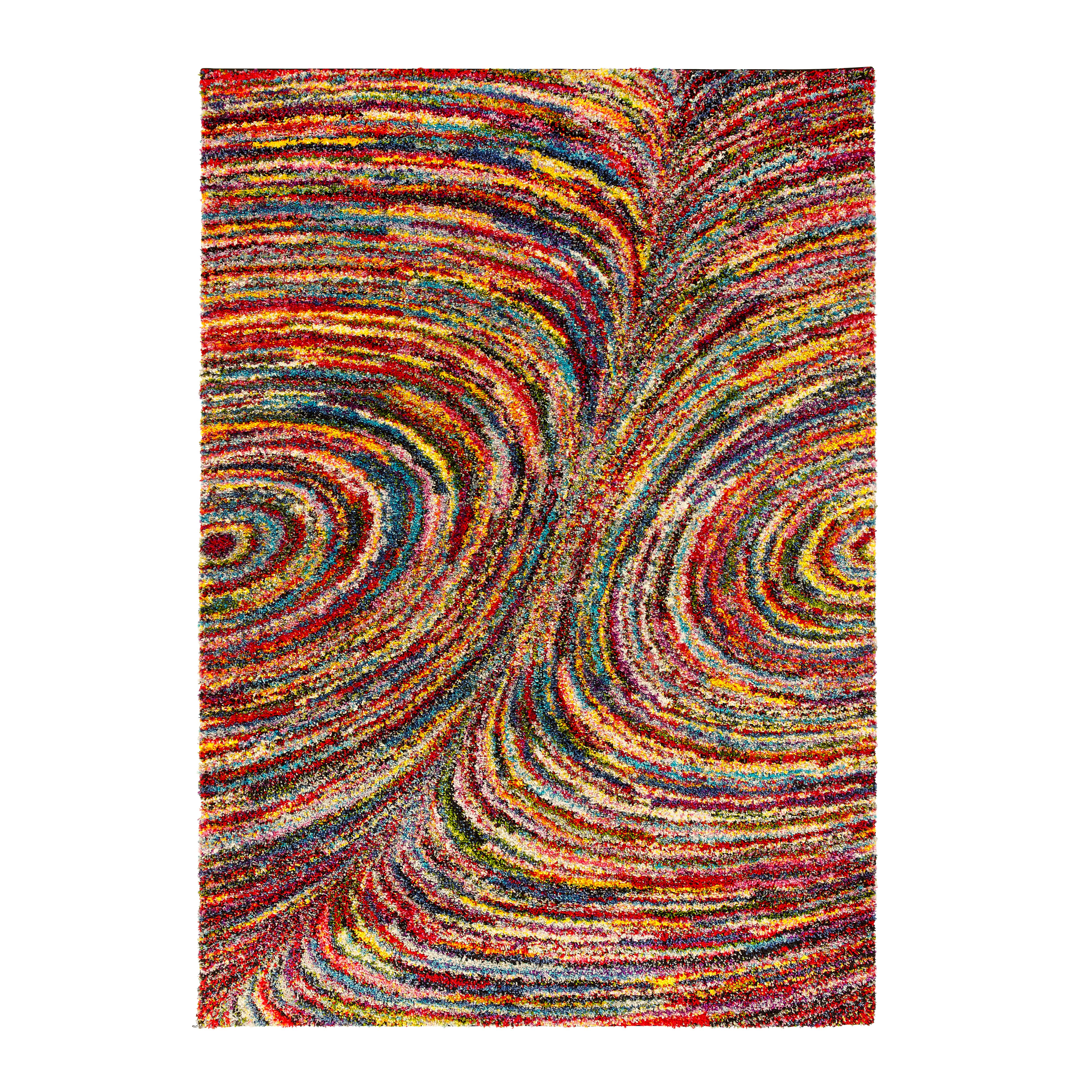 Webteppich Color Face Multicolor 65x130 cm - Multicolor, Trend, Textil (65/130cm) - Novel