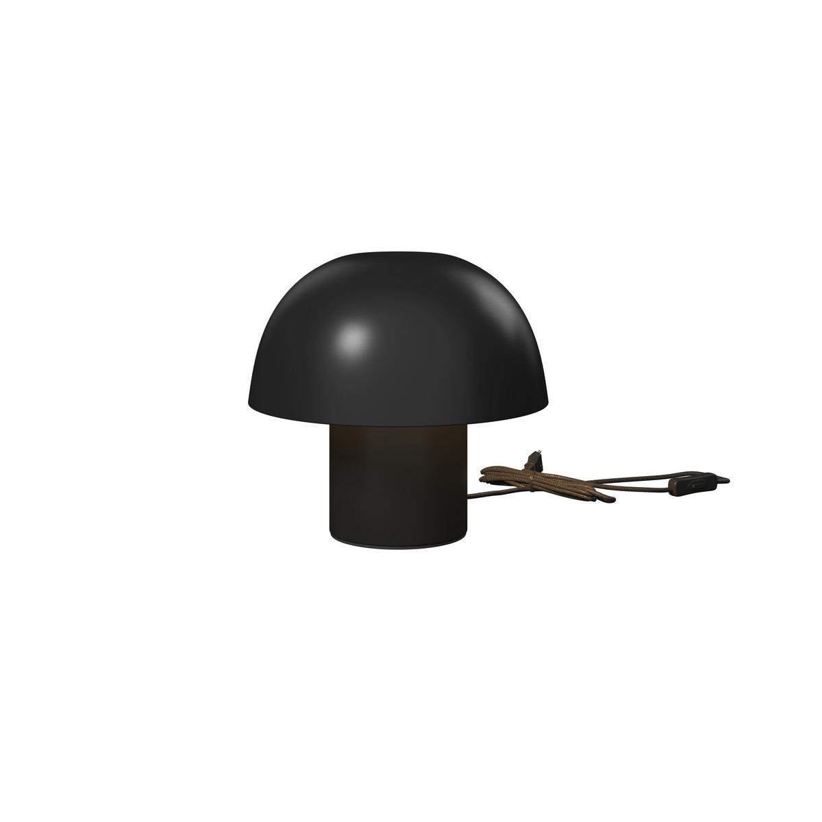 STOLNÍ LAMPA CARLA - černá, Moderní, kov (22,5/22cm) - Bessagi Home