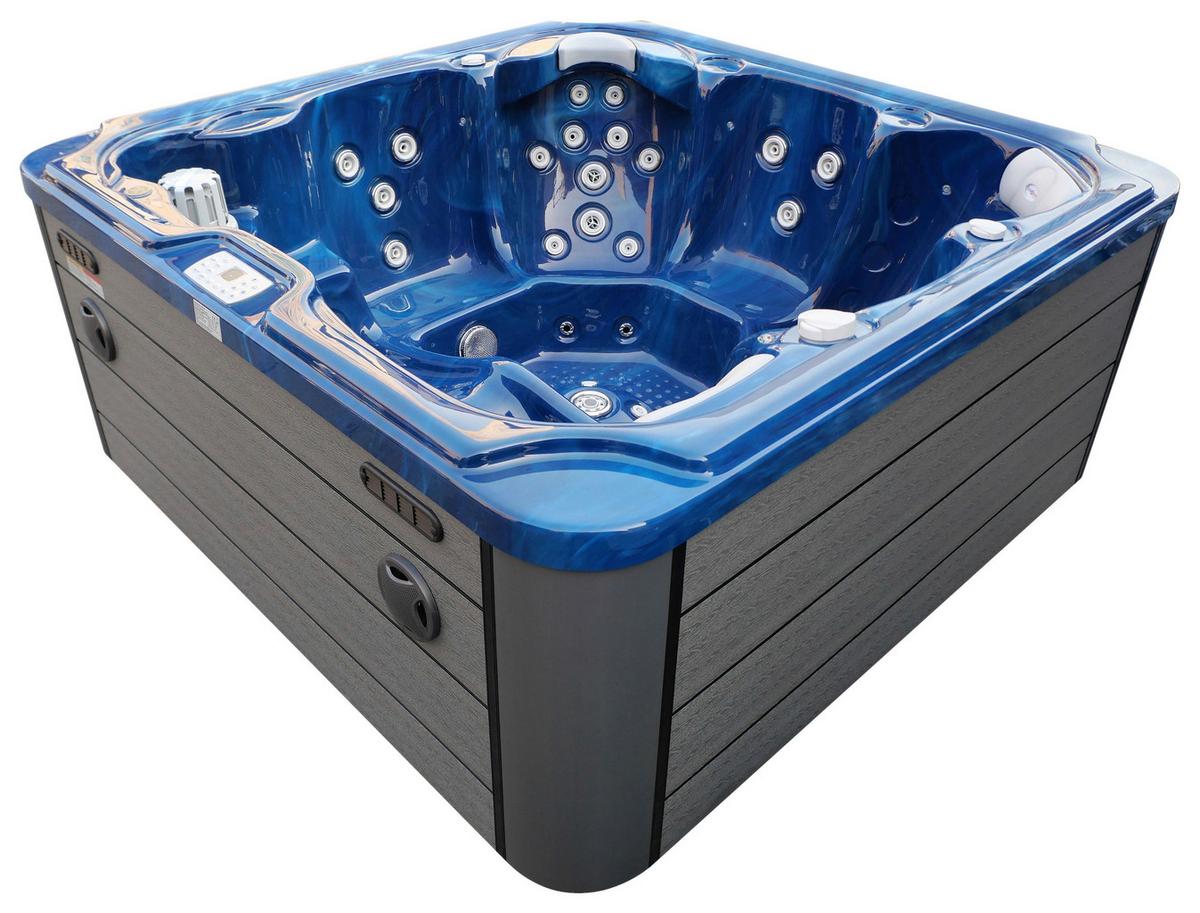 Whirlpool Kunststoff XXL1913 210x210x95 cm - Blau, Basics, Kunststoff (210/95/210cm)