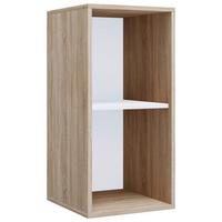 Regál na dokumenty š:35 cm, sonoma dub - Sonoma dub/barvy buku, Moderní, kompozitní dřevo (35/74/37cm) - P & B