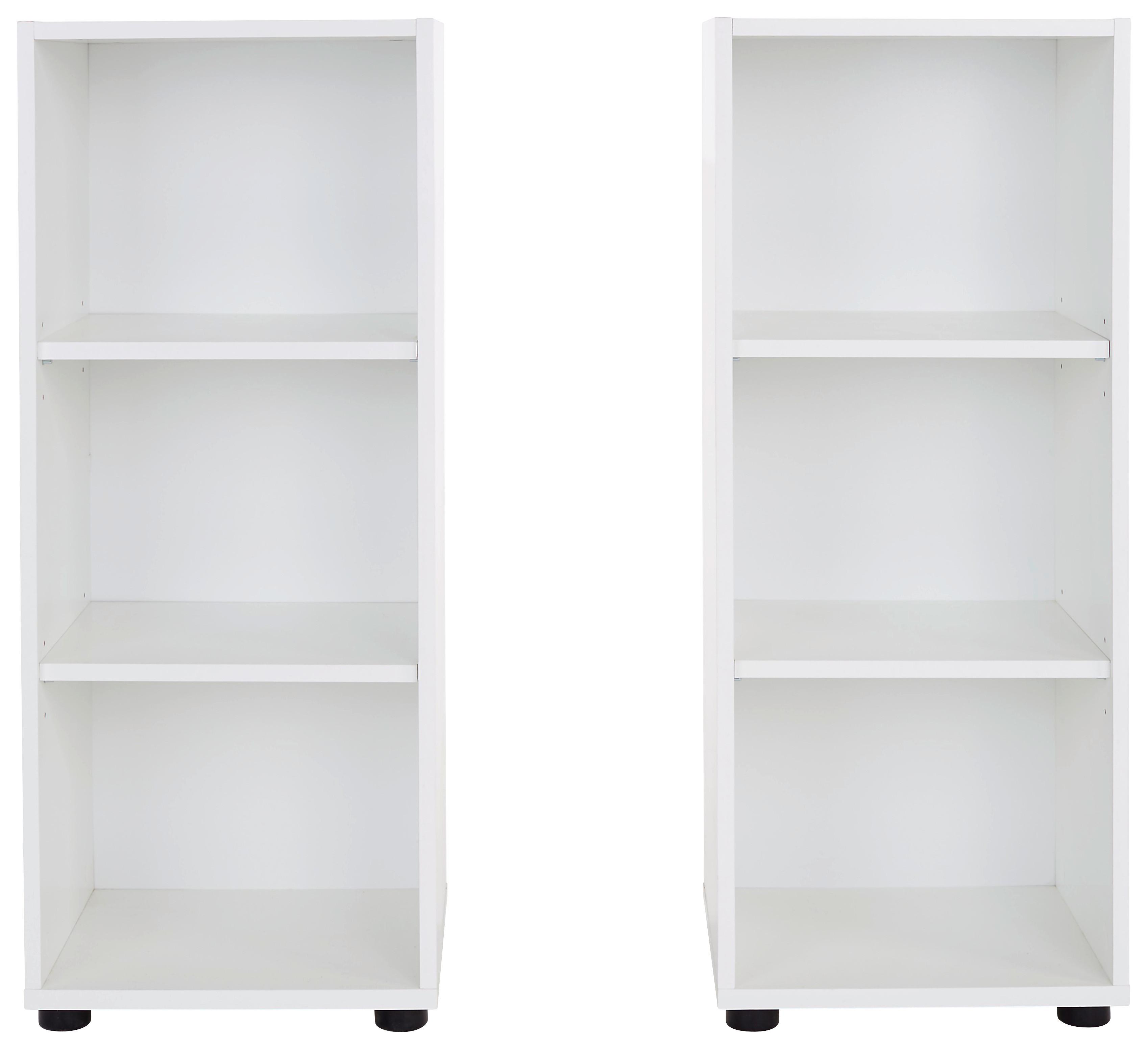 SPODNÍ REGÁL STAR - bílá, Konvenční, kompozitní dřevo (37/89,1/31,9cm)