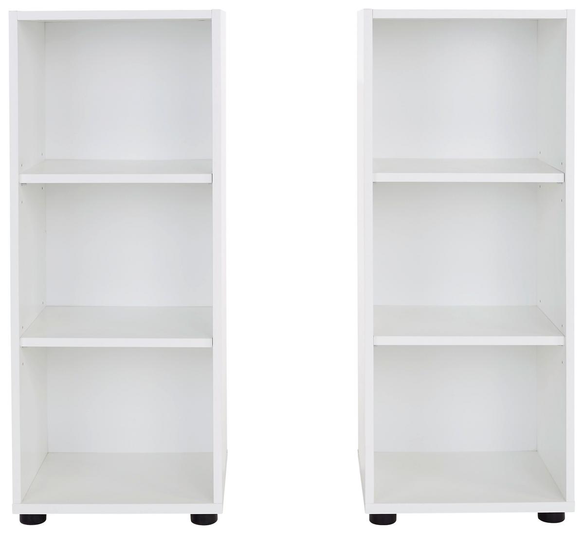 SPODNÍ REGÁL STAR - bílá, Konvenční, kompozitní dřevo (37/89,1/31,9cm)