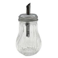 Cukornička SUGAR - 200 ML - číra/strieborná, Modern, kov/sklo (7,2/14cm) - Mömax