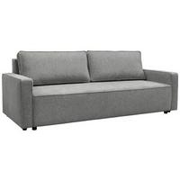 ROZKLADACIA POHOVKA NICOLE - sivá, Modern, textil/plast (232/90/100cm)