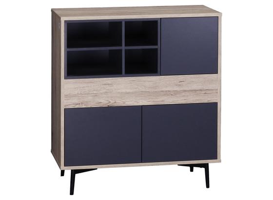 Kommode B: ca. 78 cm Naturfarben - Anthrazit/Schwarz, Basics, Holzwerkstoff (78/87/39cm) Kommode B: ca. 78 cm Naturfarben - Anthrazit/Schwarz, Basics, Holzwerkstoff (78/87/39cm)