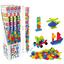 Steckbausteine G2 Toys Bloko 1 Meter - Blau/Gelb, Kunststoff Steckbausteine G2 Toys Bloko 1 Meter - Blau/Gelb, Kunststoff