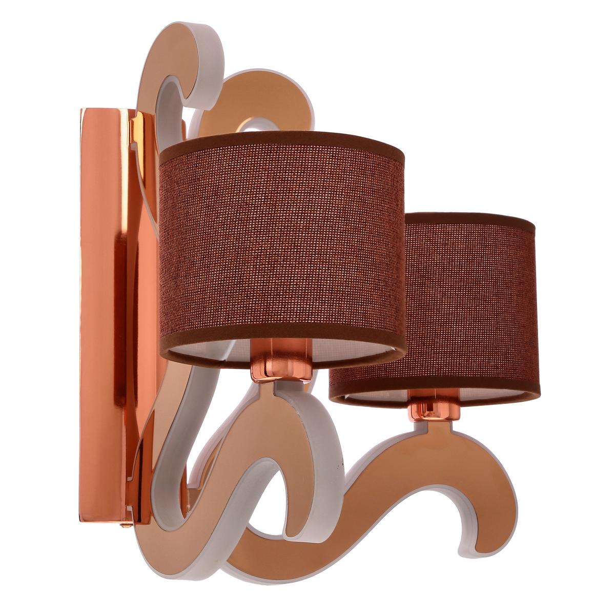Wandleuchte 22-33529 Ambrosia - Goldfarben/Schwarz, KONVENTIONELL, Metall (20/35/30cm)