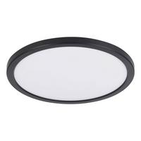 LED-Deckenleuchte 31925_campaspero 2 - Schwarz/Weiß, KONVENTIONELL, Kunststoff (29,5/2,5cm) - Eglo