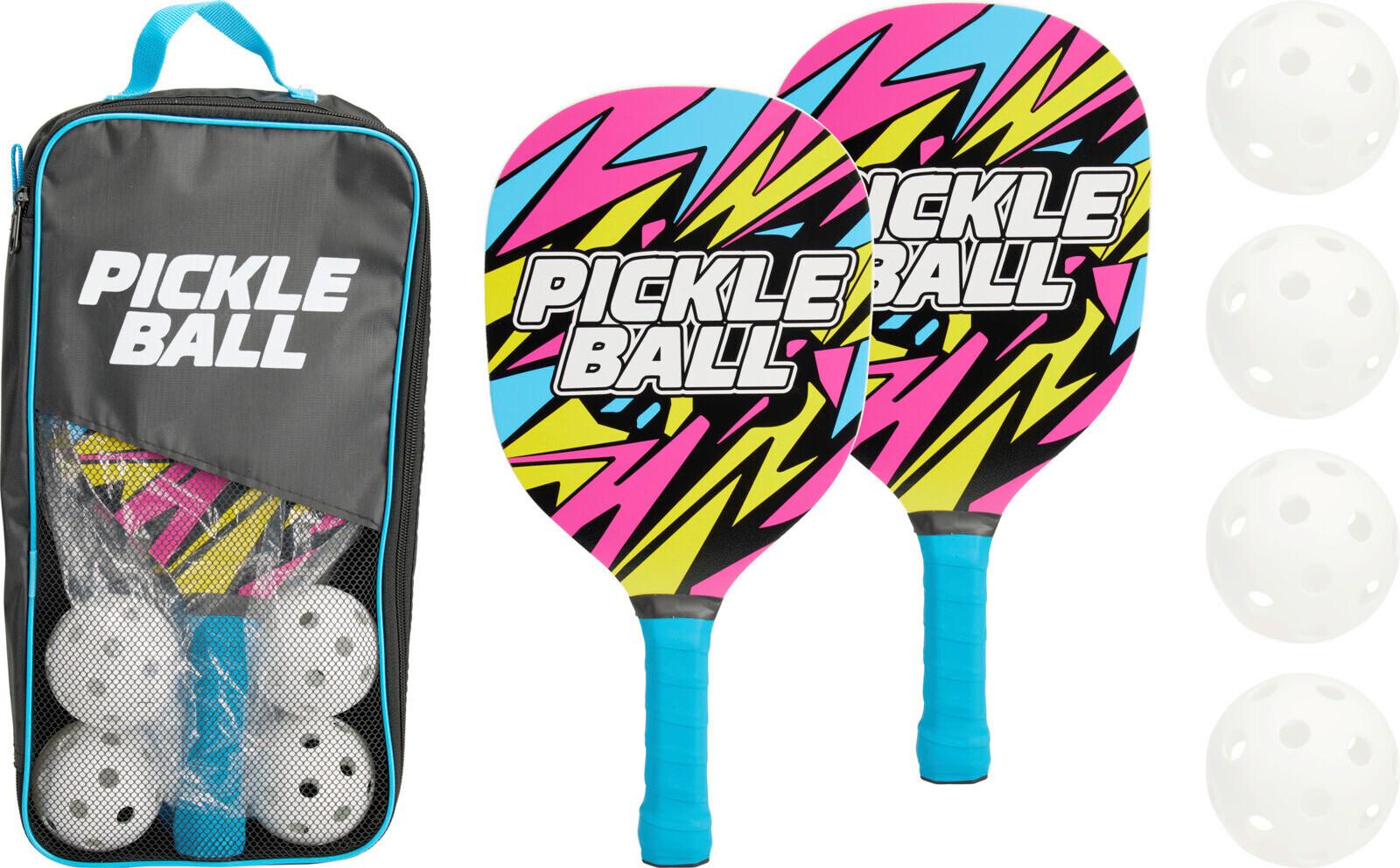 Beachballset 6-teilig - Multicolor, LIFESTYLE, Kunststoff (20/7/41cm)