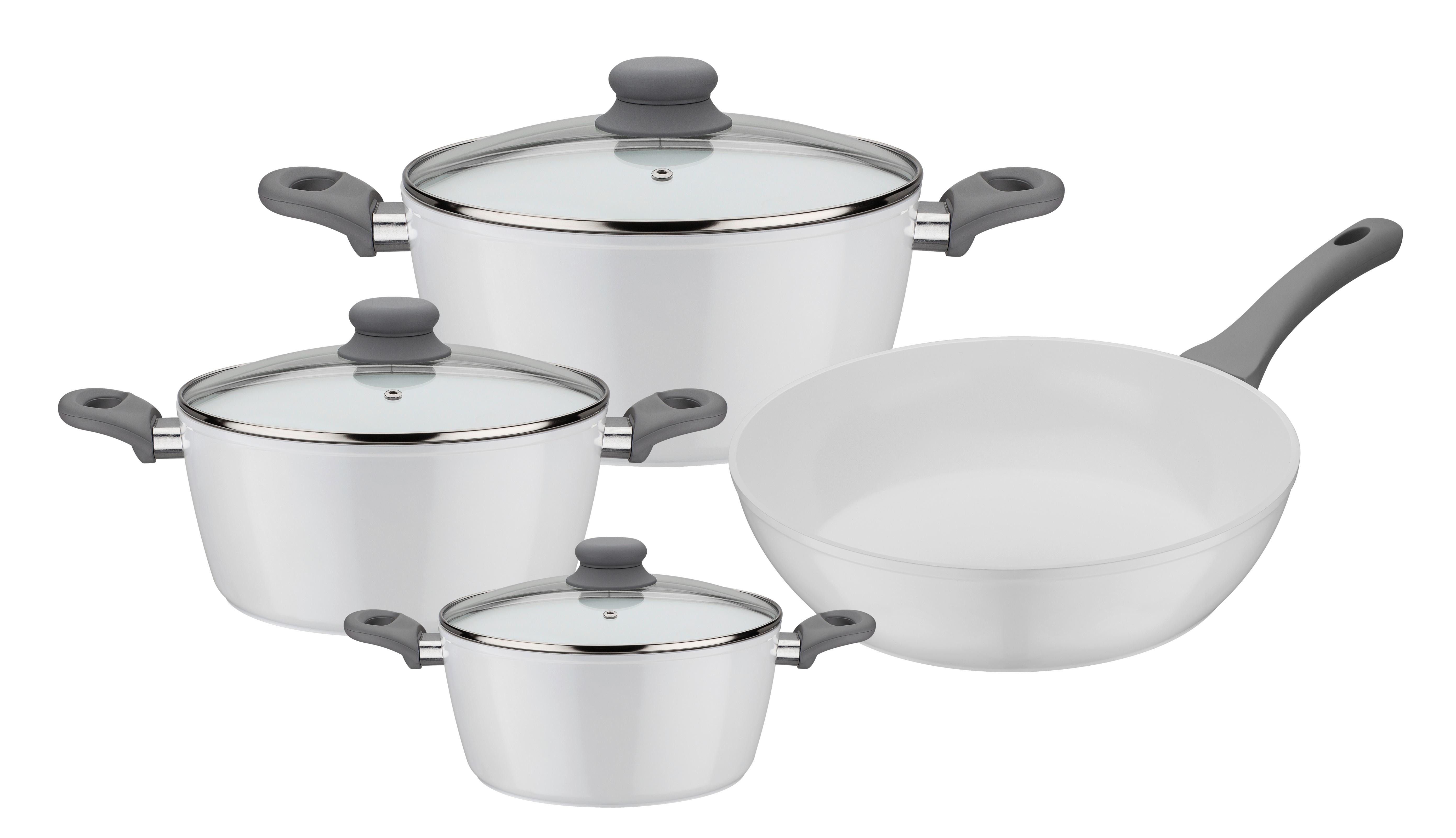 SADA HRNCOV FIONA - biela, Basics, kov (24cm) - GSW