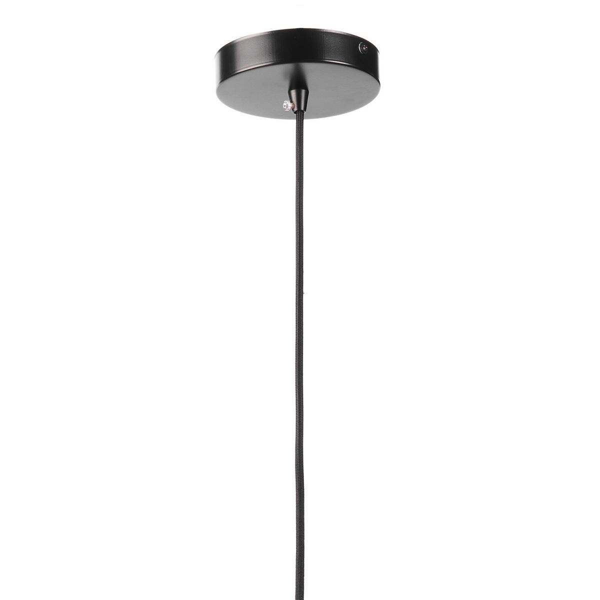 Hängeleuchte 5010/sm - Goldfarben/Schwarz, Design, Metall (46/120cm)