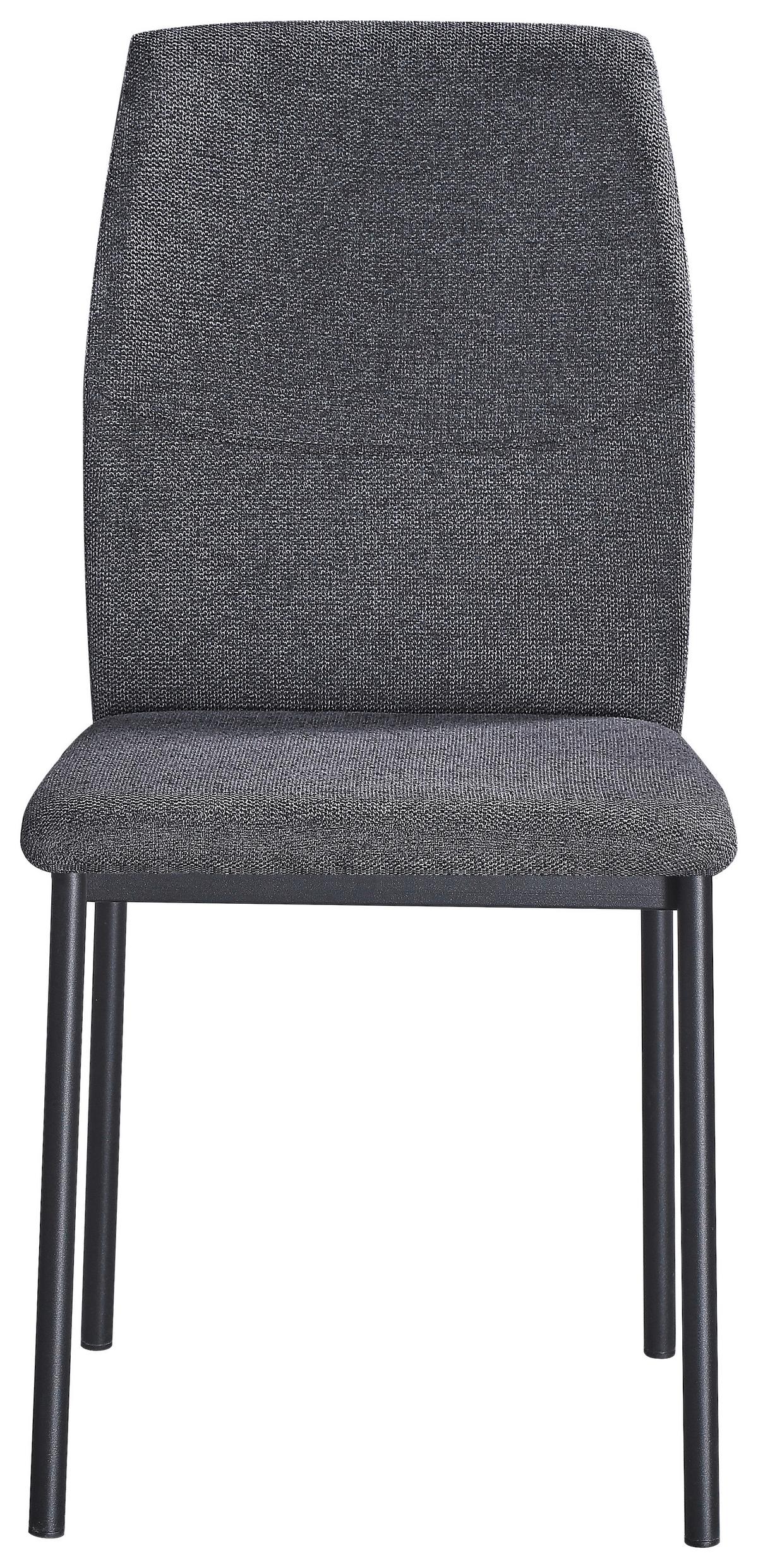 Tischgruppe Anton Giga S 5-teilig, Grau, B: 120cm - Hellgrau, MODERN, Keramik/Textil (120/75/80cm)