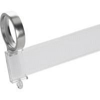 DRŽIAK NA PANELOVÝ ZÁVES LOFT - farba ušľachtilej ocele, kov/plast (60cm) - Modern Living