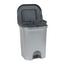 Abfallsammler 2x 10 Liter - Silberfarben/Schwarz, KONVENTIONELL, Kunststoff (37.5/46/29.5cm) Abfallsammler 2x 10 Liter - Silberfarben/Schwarz, KONVENTIONELL, Kunststoff (37.5/46/29.5cm)