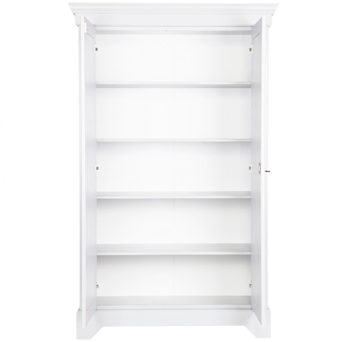 Kommode Isabel Weiß B: 118 Cm - Weiß, Design, Holz (118/191/47cm) - Livetastic