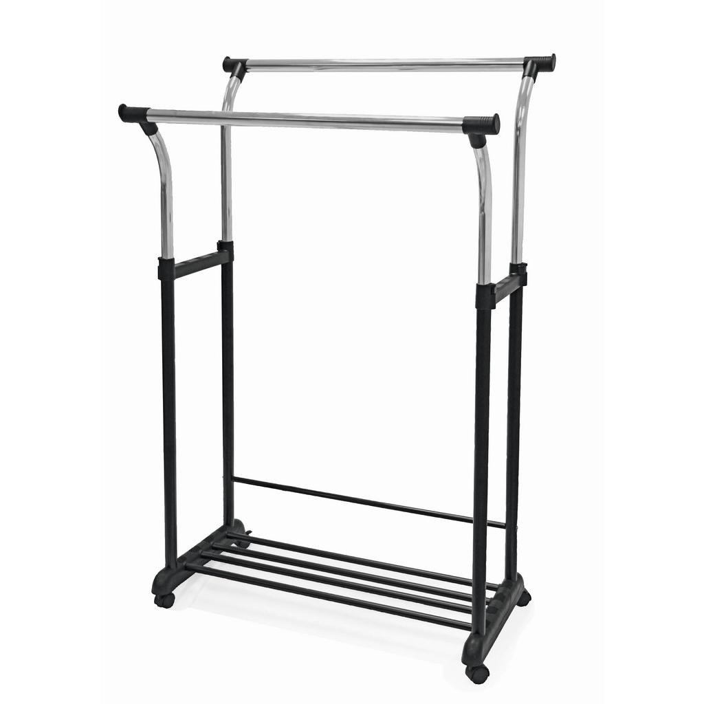 Kleiderwagen Swing L: 83 cm Metall/Kunststoff mit Rollen