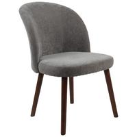 Stuhl Tampere Grau B: 53 cm - Eichefarben/Grau, MODERN, Holz/Textil (53/87/58cm) - Livetastic