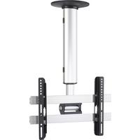 TV- Halterung cm Silberfarben B: 42 cm - Silberfarben, MODERN, Metall (42/50/19cm) - MID.YOU