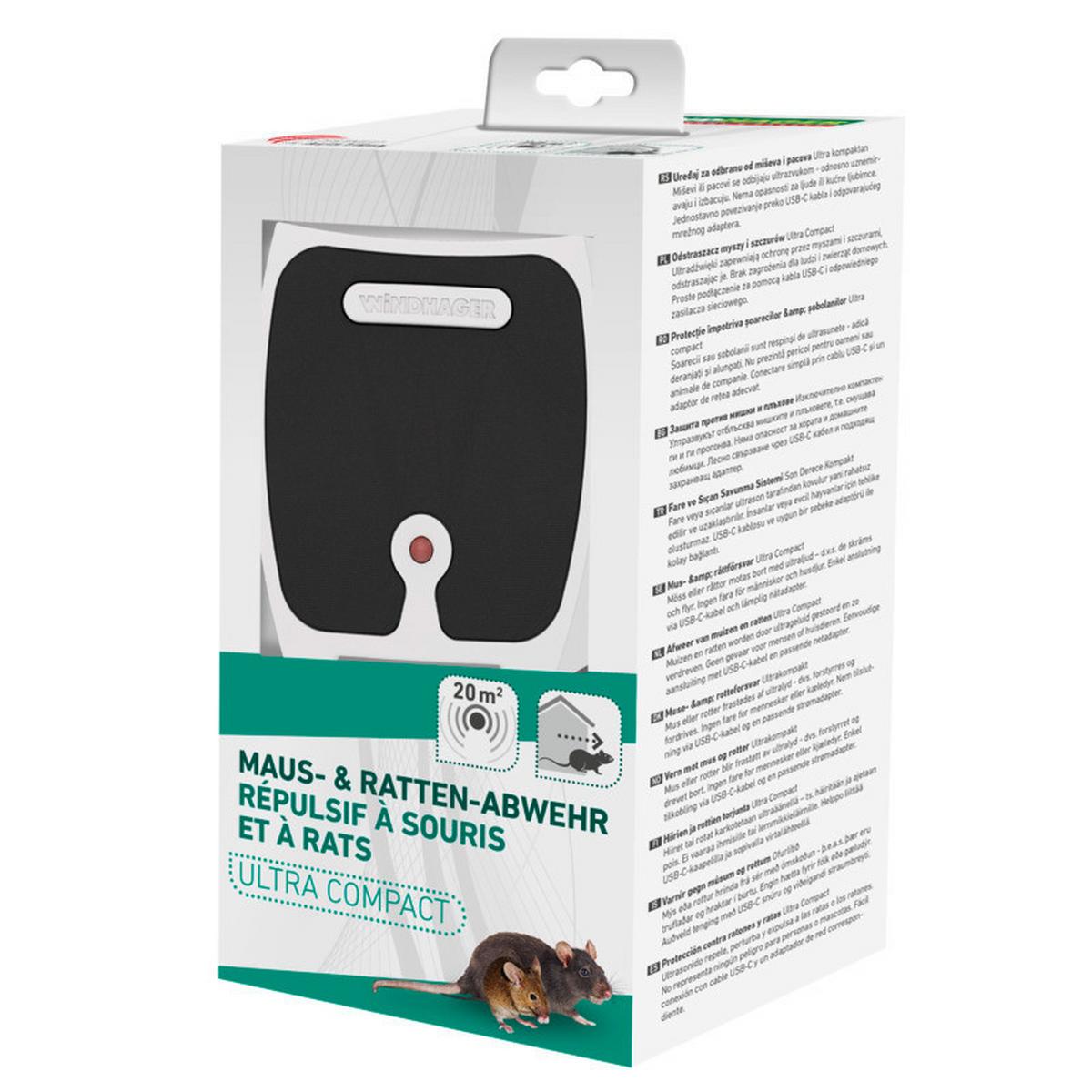 Mausefalle Maus- & Ratten-Abwehr - Weiß, Basics (8/9/5,6cm) - Windhager