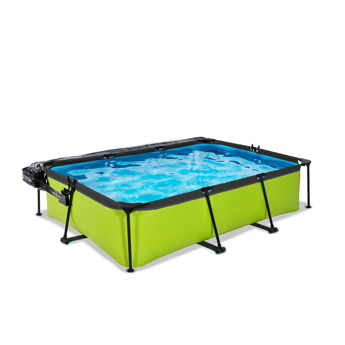 Pool-set Exit Lime Pool - Grün, KONVENTIONELL, Kunststoff (300/200/65cm) - EXIT Toys