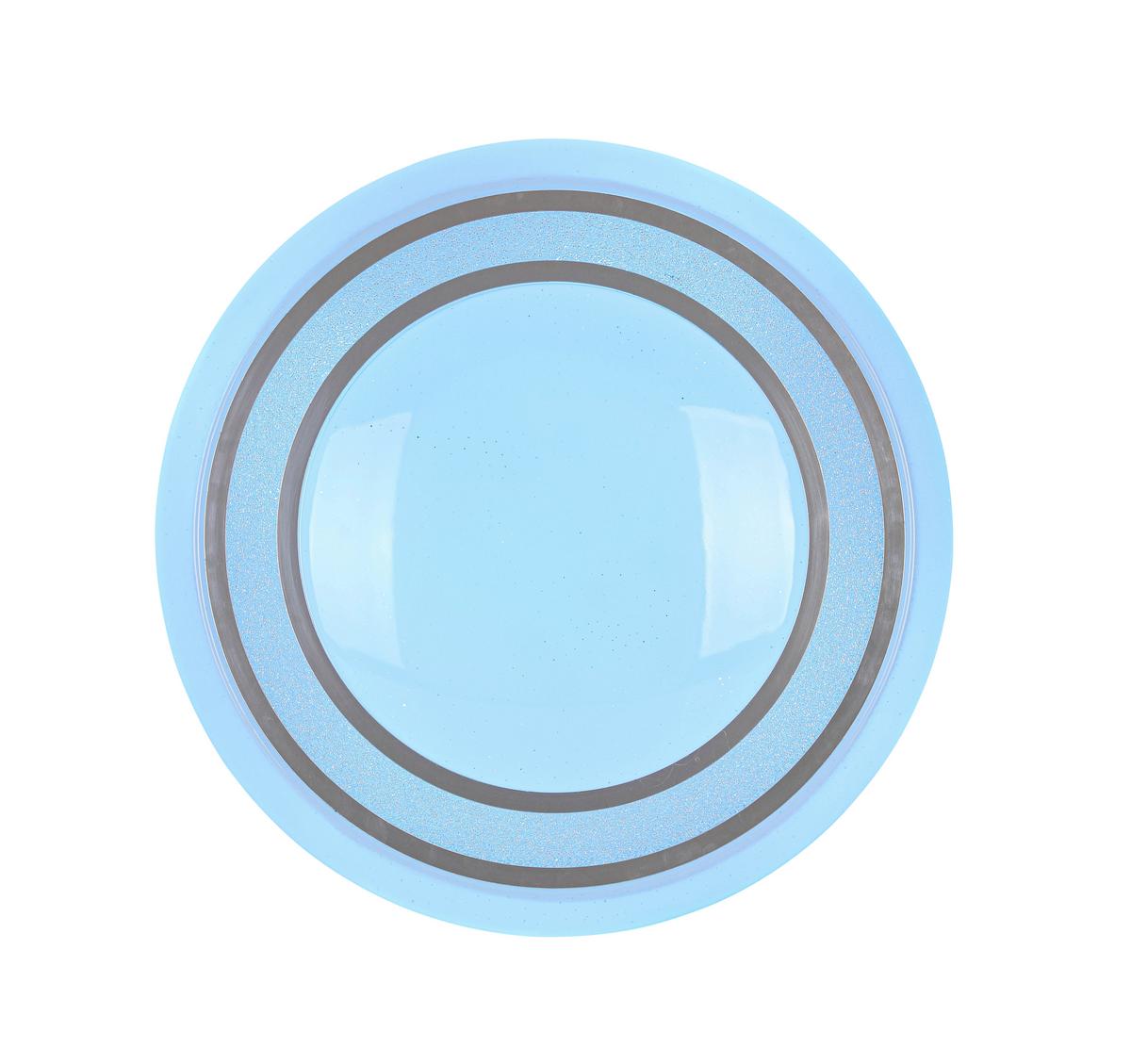 STROPNÍ LED SVÍTIDLO GIESBERT - bílá/barvy chromu, Moderní, kov/plast (55/8cm) - Premium Living