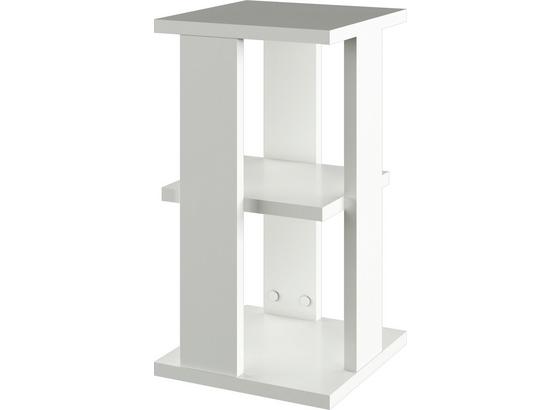 Nočný Stolík Box V2 - biela, Moderný, kompozitné drevo (32/59/32cm) Nočný Stolík Box V2 - biela, Moderný, kompozitné drevo (32/59/32cm)