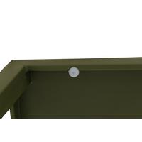 Gartengarnitur T20212 - Anthrazit/Grün, Basics, Holzwerkstoff/Kunststoff (80/80/80cm) - Siena Garden