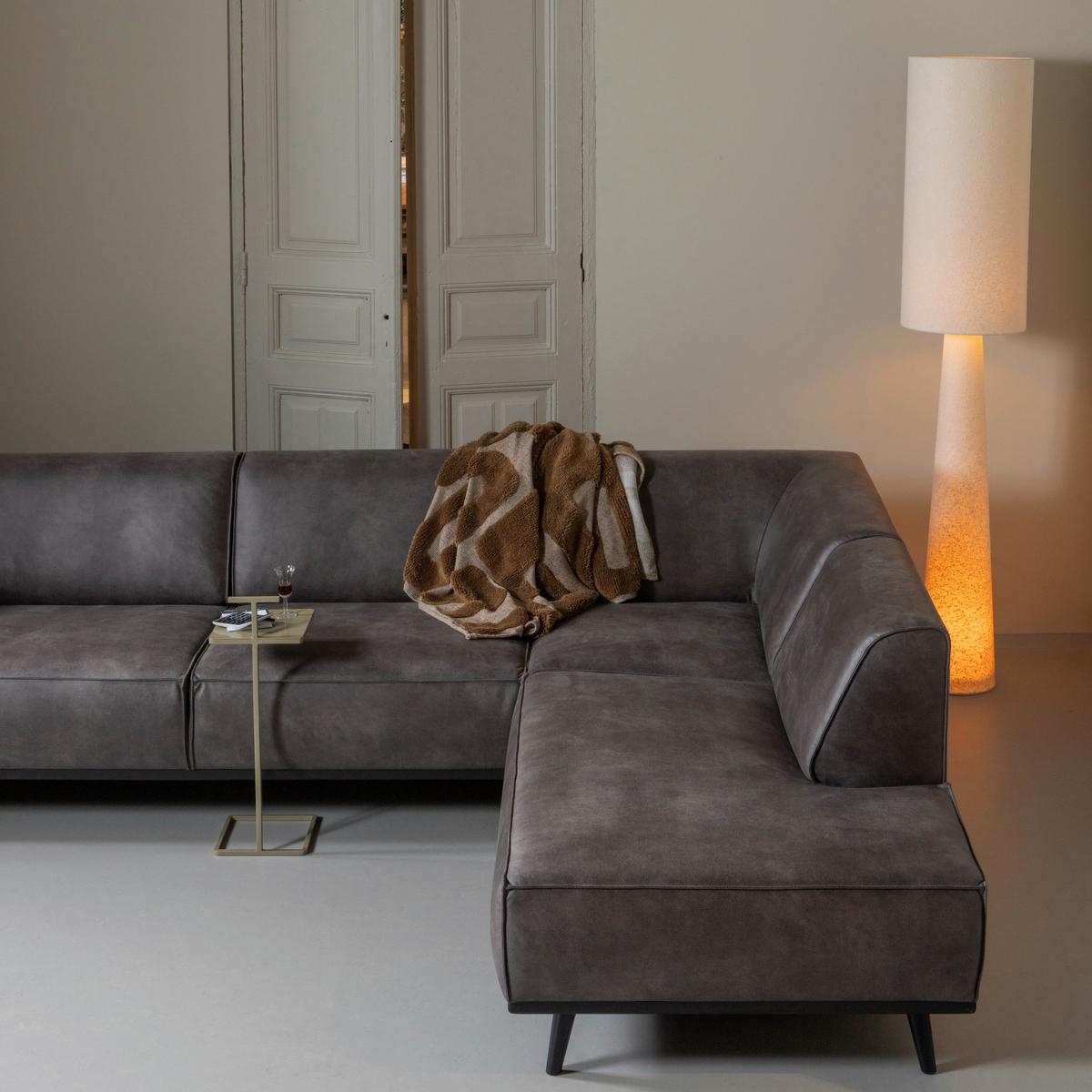 Beistelltisch Toste Sandfarben B: 22 cm - Sandfarben, Design, Metall (22/22/64cm) - Livetastic